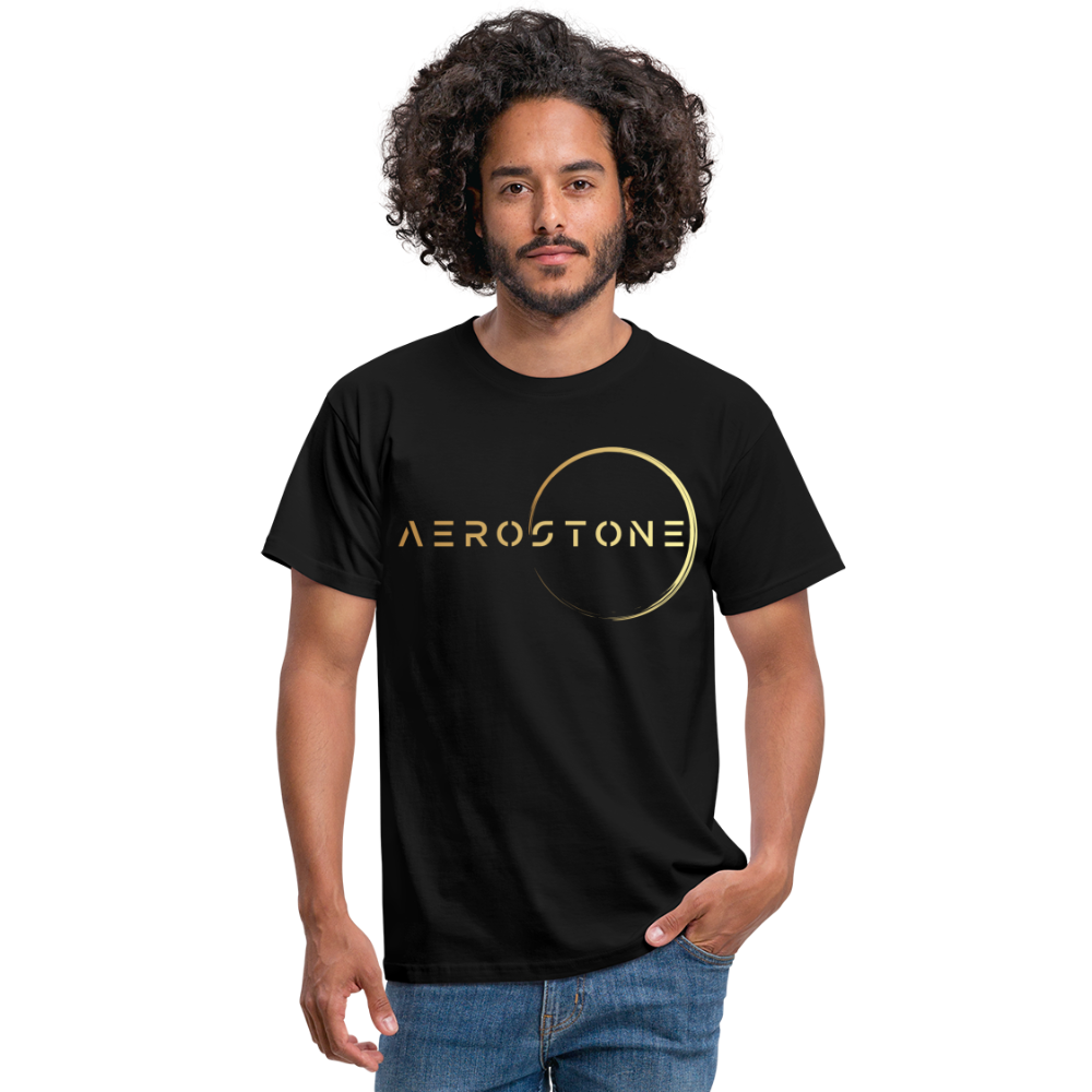 Aerostone - T-Shirt - zwart