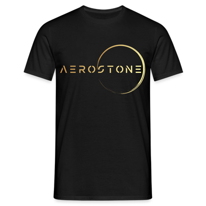 Aerostone - T-Shirt - zwart