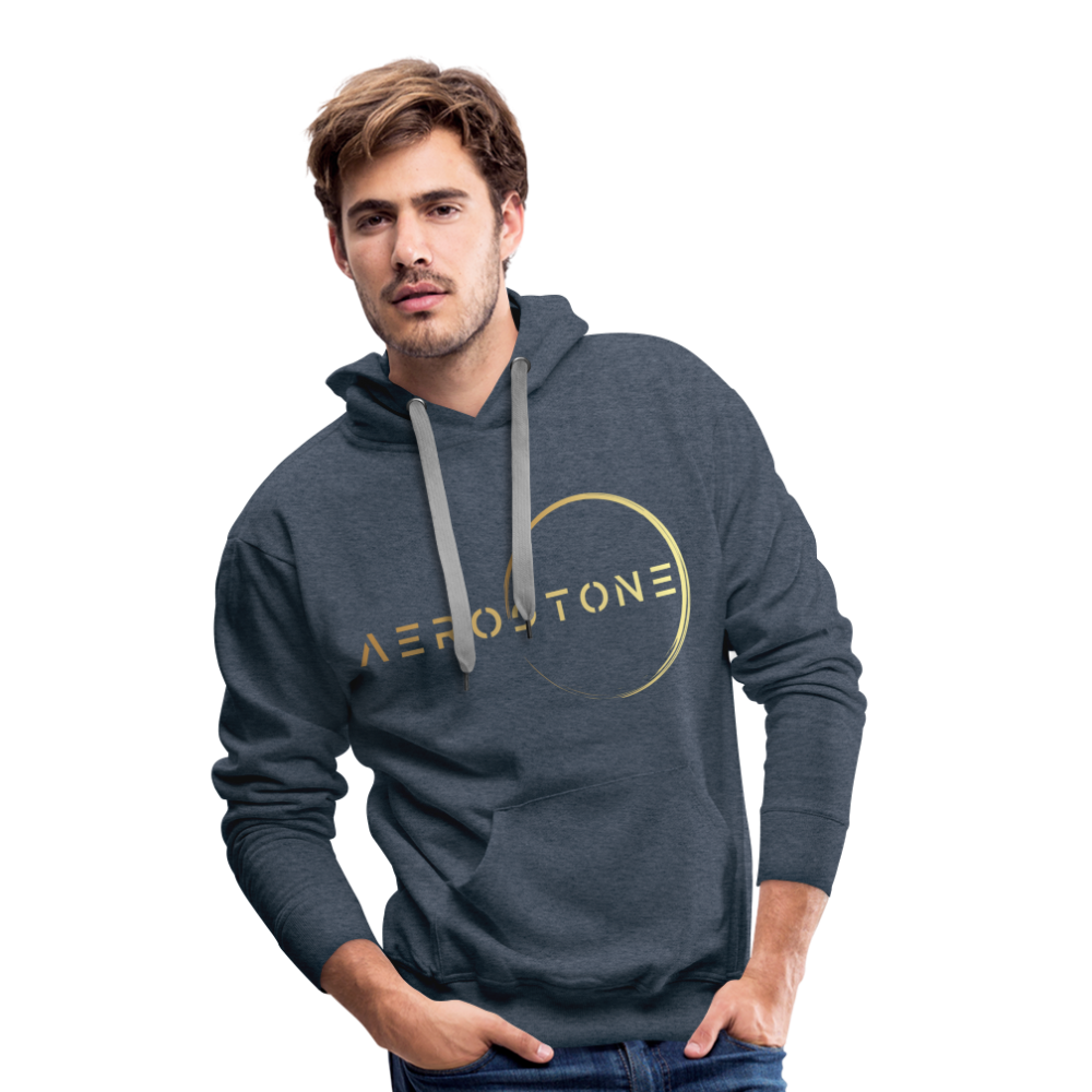 Aerostone - Men's Hoodie - jeansblauw