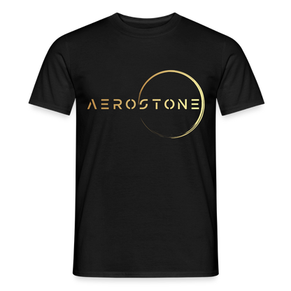 Aerostone - T-Shirt - zwart