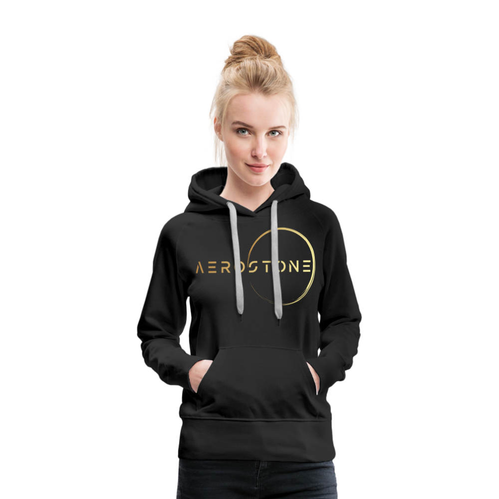 Vrouwen Premium hoodie - zwart
