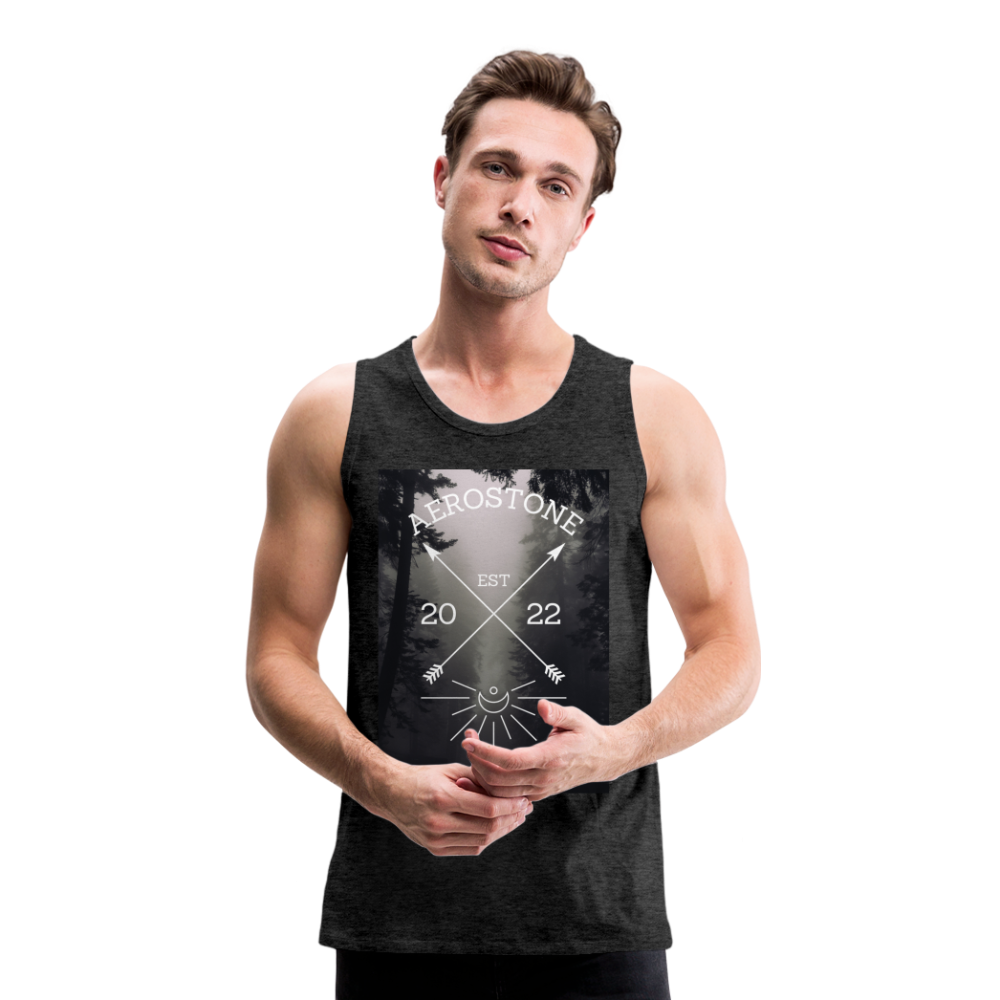 Aerostone - Men's Tank Top - houtskool