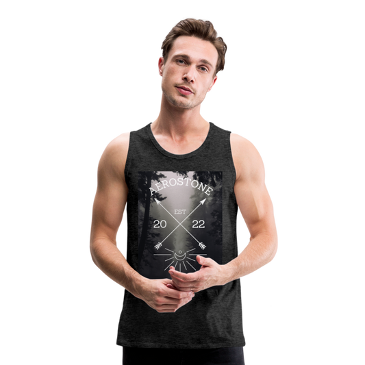 Aerostone - Men's Tank Top - houtskool