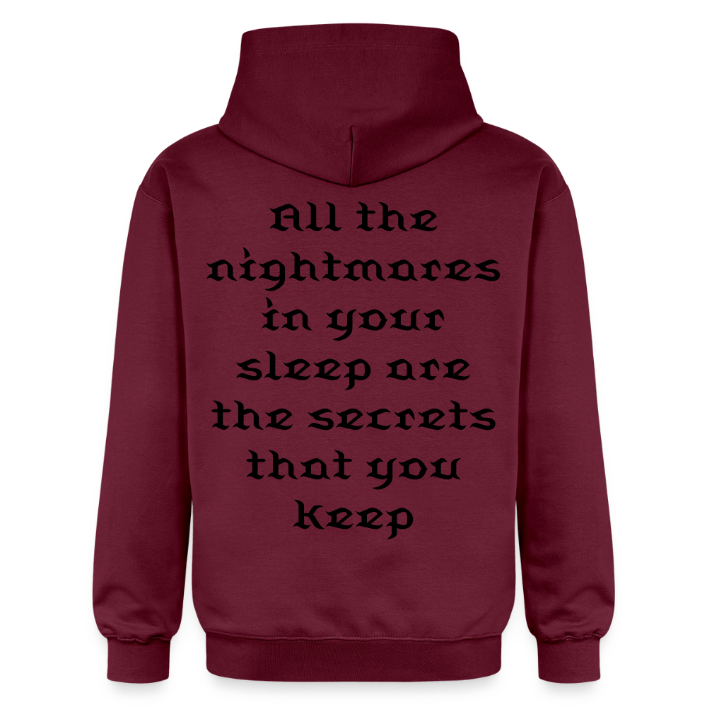 Mannen T-shirt - maroon