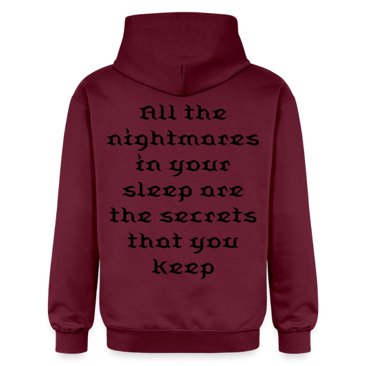 Mannen T-shirt - maroon